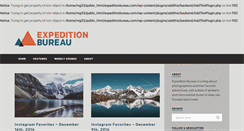 Desktop Screenshot of expeditionbureau.com