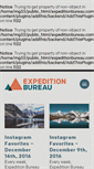 Mobile Screenshot of expeditionbureau.com